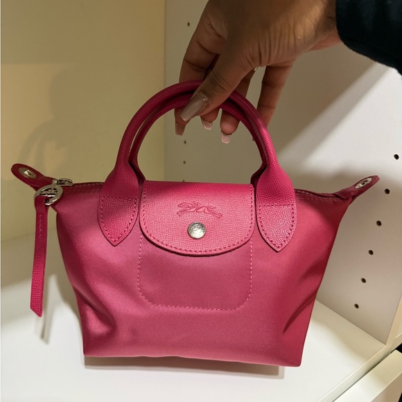 Longchamp Handbags - Longchamp Le Pliage XS in Pink